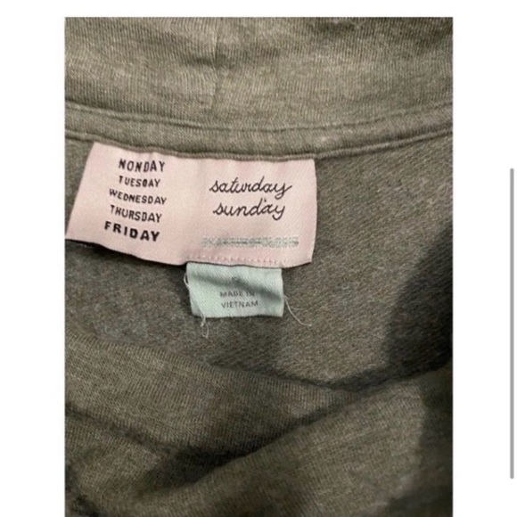 ANTHROPOLOGIE Olive Cowl Sweater Dress - Picture 5 of 6